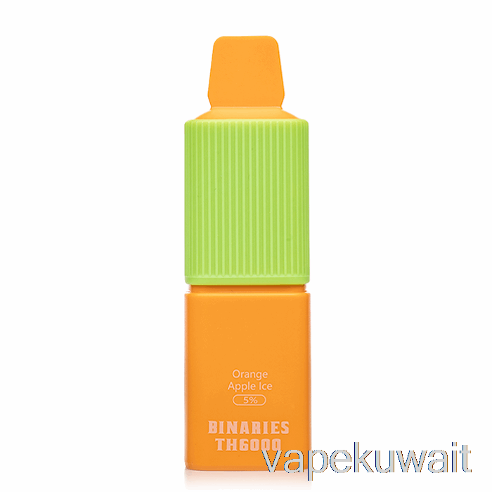 Horizon Binaries TH6000 نظام جراب Vape برائحة التفاح البرتقالي القابل للتصرف